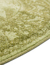 Horizon Collection Area Rug -  Apex (Light Green) Round Light Green  lifestyle 38