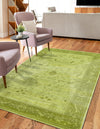 Horizon Collection Area Rug -  Apex (Light Green) Rectangular Light Green  lifestyle 22