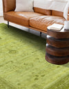 Horizon Collection Area Rug -  Apex (Light Green) Rectangular Light Green  lifestyle 29