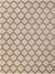 Lattice Gardens Collection Area Rug -  Bloomfield (Beige and Light Brown) Rectangle Beige and Light Brown Main