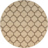 Lattice Gardens Collection Area Rug -  Bloomfield (Beige and Light Brown)