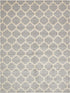 Lattice Gardens Collection Area Rug -  Bloomfield (Light Gray)