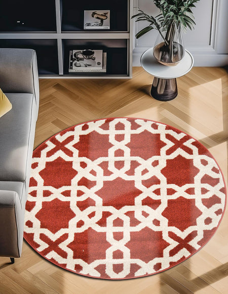 Lattice Gardens Collection Area Rug -  Greenhedge