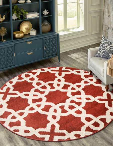 Lattice Gardens Collection Area Rug -  Greenhedge