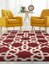 Lattice Gardens Collection Area Rug -  Greenhedge