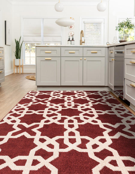 Lattice Gardens Collection Area Rug -  Greenhedge