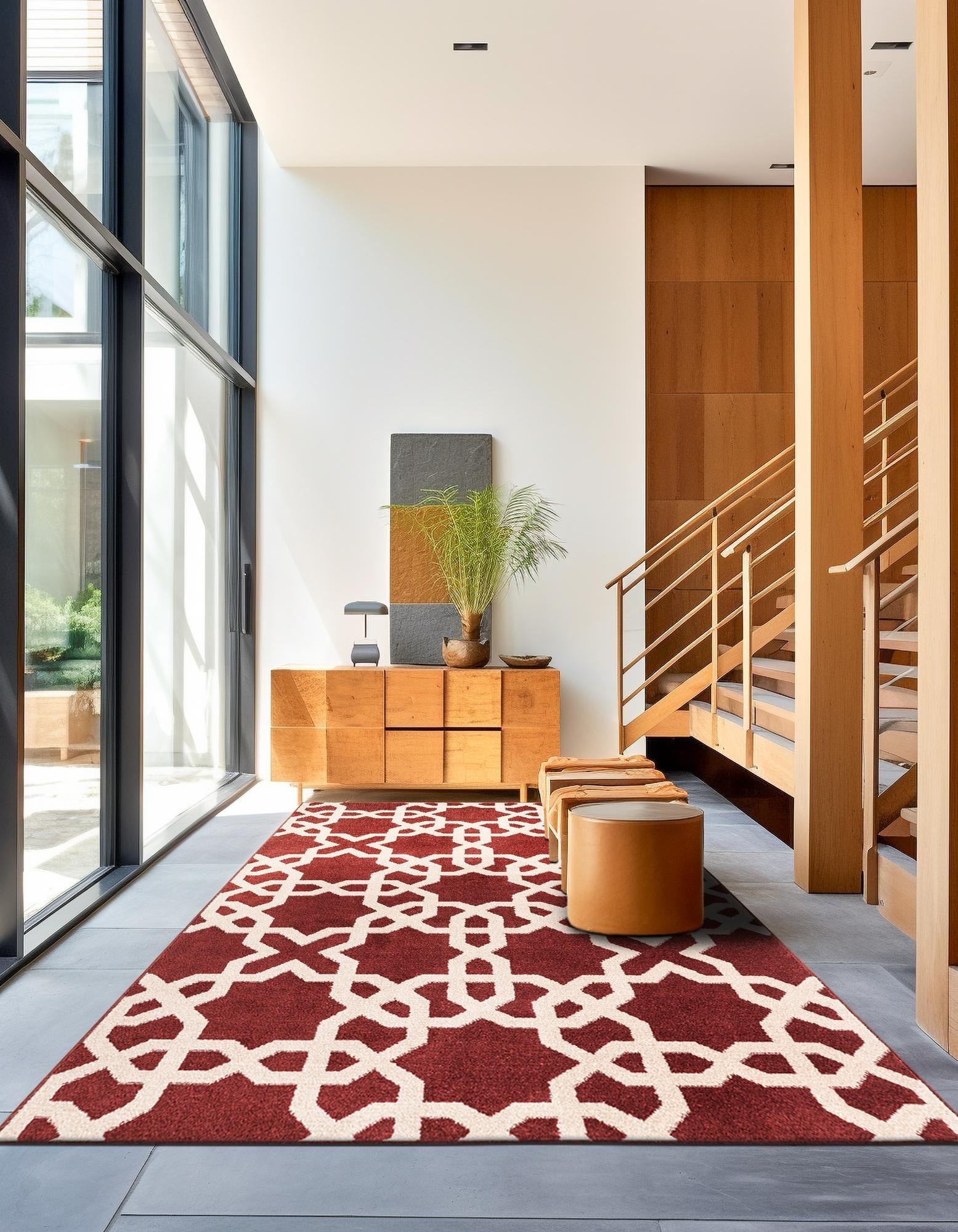 Lattice Gardens Collection Area Rug -  Greenhedge