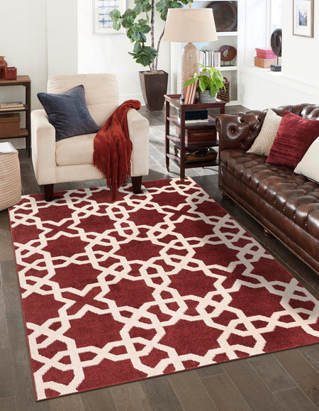 Lattice Gardens Collection Area Rug -  Greenhedge