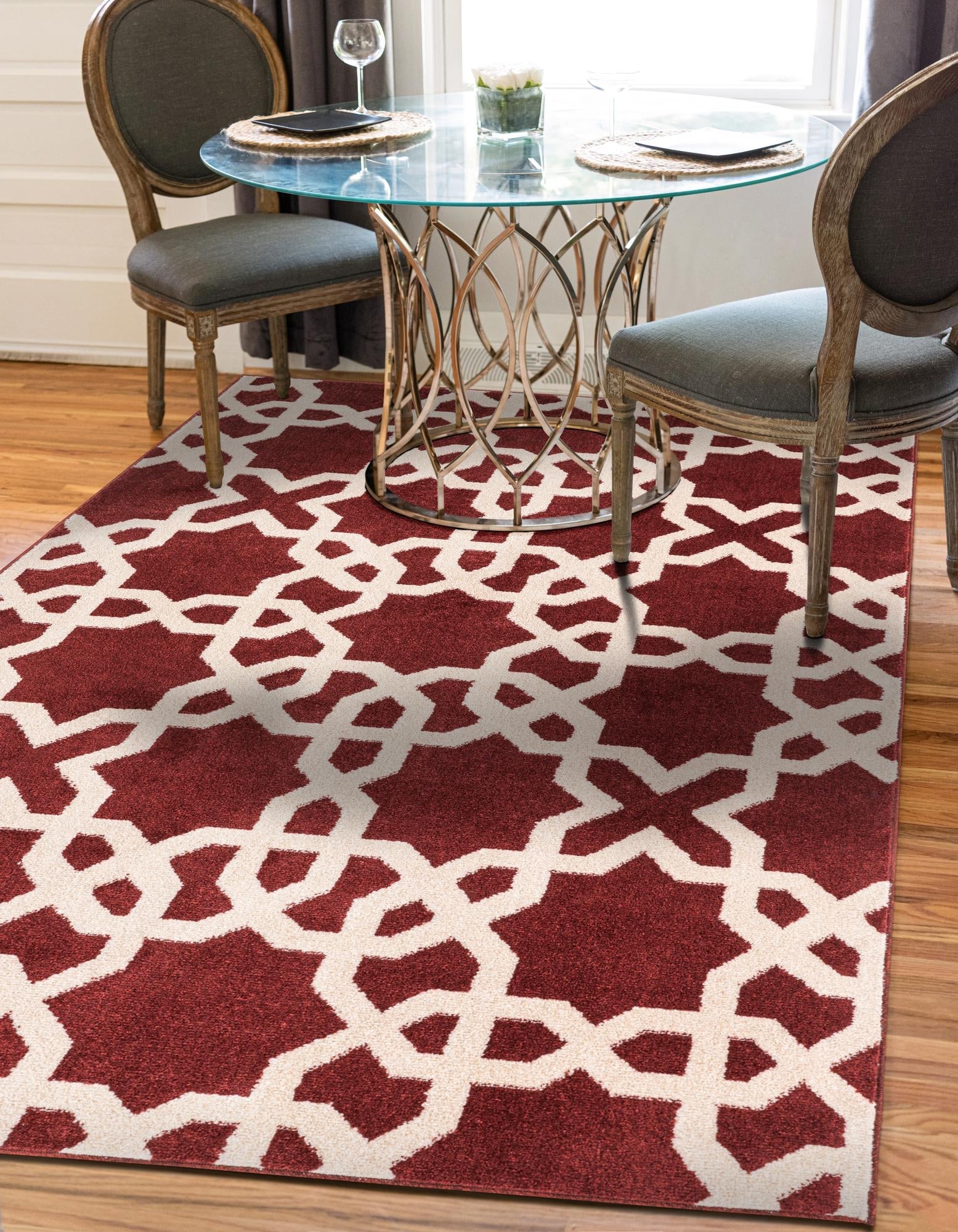 Lattice Gardens Collection Area Rug -  Greenhedge