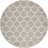 Lattice Gardens Collection Area Rug -  Bloomfield (Light Gray)