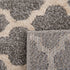 Lattice Gardens Collection Area Rug -  Bloomfield (Dark Gray)