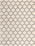 Lattice Gardens Collection Area Rug -  Bloomfield (Beige and Gray) Rectangle Beige and Gray Main