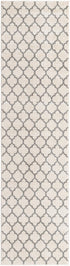 Lattice Gardens Collection Area Rug -  Bloomfield (Beige and Gray)