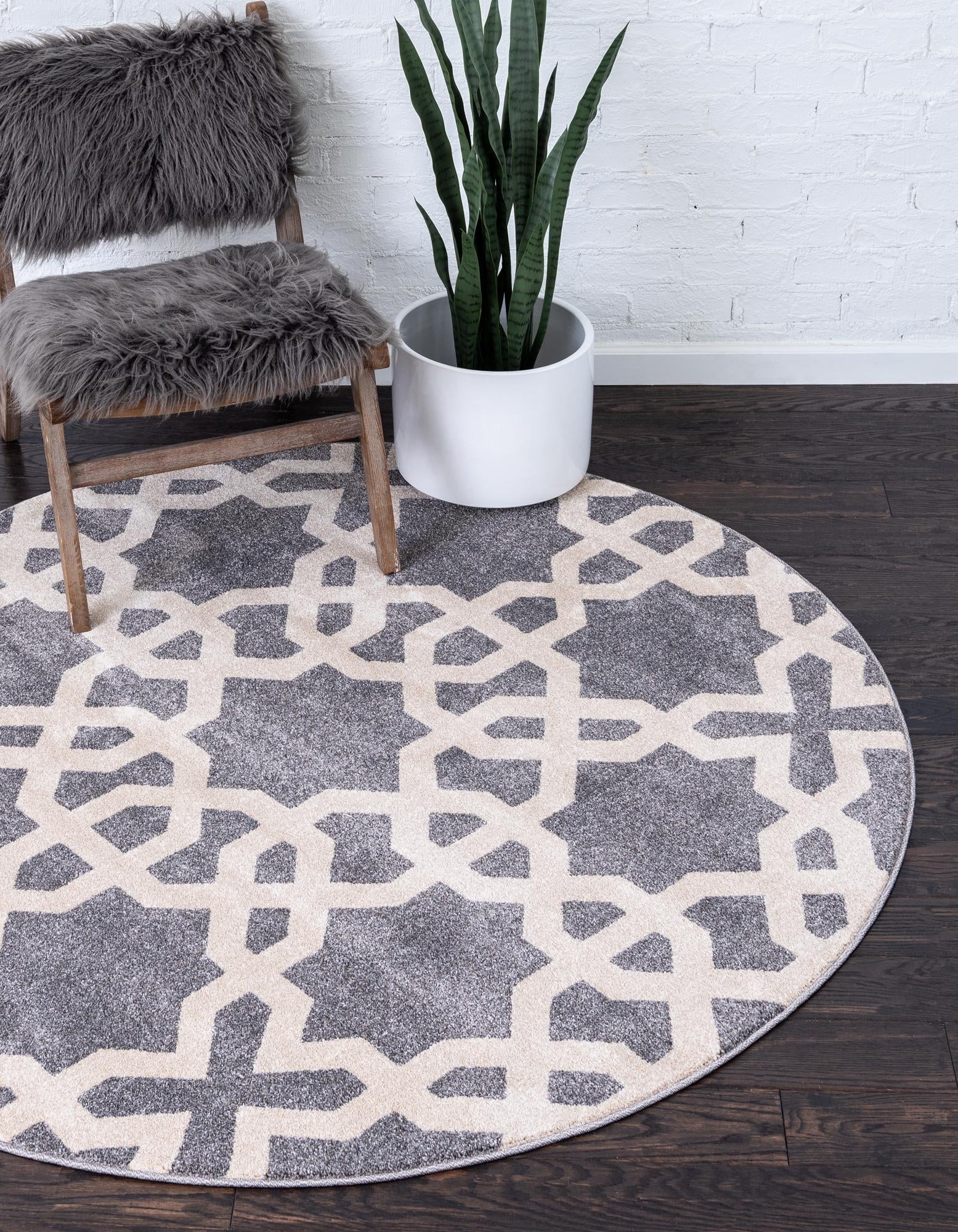 Lattice Gardens Collection Area Rug -  Greenhedge