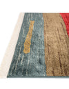 Zagros Oasis Collection Area Rug -  Lordegan Rectangular Blue  lifestyle 26