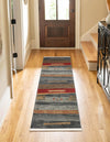 Zagros Oasis Collection Area Rug -  Lordegan Runner Blue  lifestyle 29