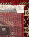 Zagros Oasis Collection Area Rug -  Khorramabad Rectangle Rust Red  lifestyle 73