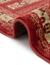 Zagros Oasis Collection Area Rug -  Khorramabad Rectangle Rust Red  lifestyle 77