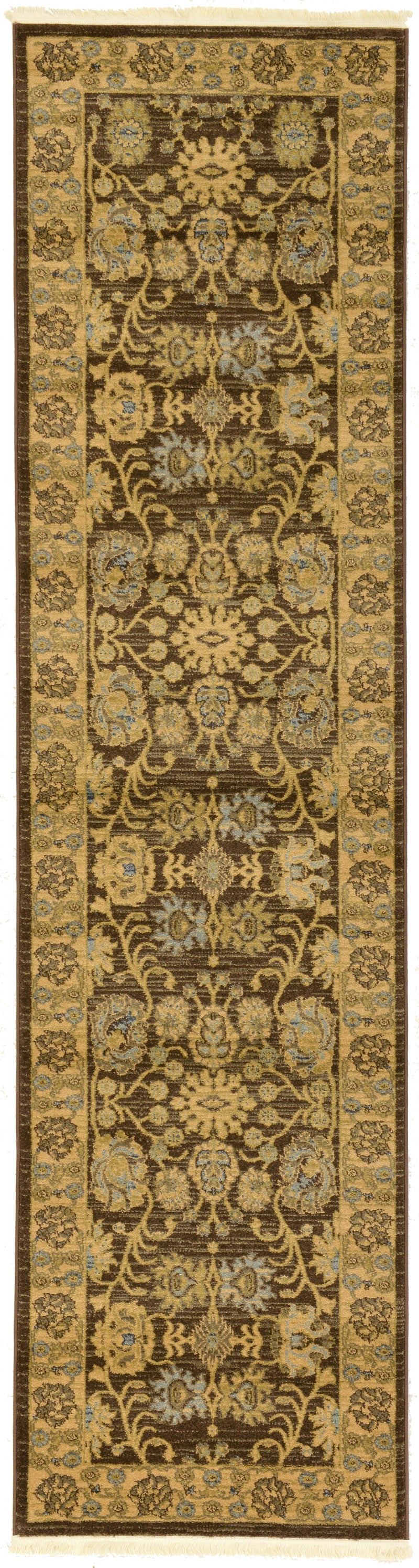 Chelsea Elegance Collection Area Rug -  Soho Runner Brown  lifestyle 2