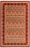 Chelsea Elegance Collection Area Rug -  Brompton (Rust Red) Rectangle Rust Red  lifestyle 2