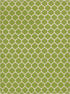 Lattice Gardens Collection Area Rug -  Bloomfield (Light Green)