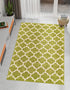 Lattice Gardens Collection Area Rug -  Bloomfield (Light Green)