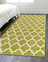 Lattice Gardens Collection Area Rug -  Bloomfield (Light Green)