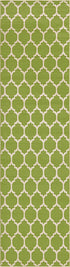 Lattice Gardens Collection Area Rug -  Bloomfield (Light Green)