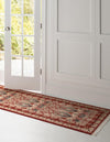 Chelsea Elegance Collection Area Rug -  Brompton (Rust Red) Runner Rust Red  lifestyle 20