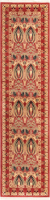 Chelsea Elegance Collection Area Rug -  Brompton (Rust Red) Runner Rust Red  lifestyle 16