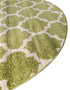 Lattice Gardens Collection Area Rug -  Bloomfield (Light Green)