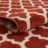 Lattice Gardens Collection Area Rug -  Bloomfield (Light Terracotta) Rectangle Light Terracotta  lifestyle 7