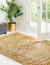 Versailles Elegance Collection Area Rug -  Montreuil Rectangle Light Green  lifestyle 15