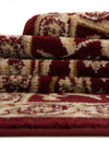 Versailles Elegance Collection Area Rug -  Montreuil Rectangle Red  lifestyle 30