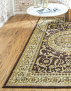 Versailles Elegance Collection Area Rug -  Montreuil Rectangle Brown  lifestyle 6