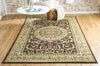 Versailles Elegance Collection Area Rug -  Montreuil Rectangle Brown  lifestyle 7