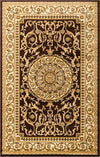 Versailles Elegance Collection Area Rug -  Montreuil Rectangle Brown  lifestyle 2