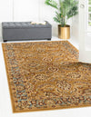 Jaipur Elegance Collection Area Rug -  Gaitore Rectangle Dark Yellow  lifestyle 3