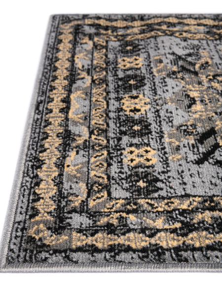 Tabriz Tapestries Collection Area Rug - Azerbaijan (Gray)