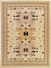 Tabriz Tapestries Collection Area Rug - Azerbaijan (Ivory) Rectangle Ivory  lifestyle 2