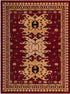 Tabriz Tapestries Collection Area Rug - Azerbaijan (Red)