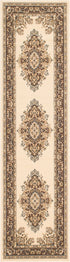 Tabriz Tapestry Collection Area Rug - Azerbaijan (Ivory)