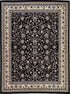 Isfahan Elegance Collection Area Rug - Naghsh-e Jahan (Black)