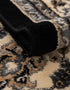 Isfahan Elegance Collection Area Rug - Naghsh-e Jahan (Black)