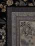 Isfahan Elegance Collection Area Rug - Naghsh-e Jahan (Black)