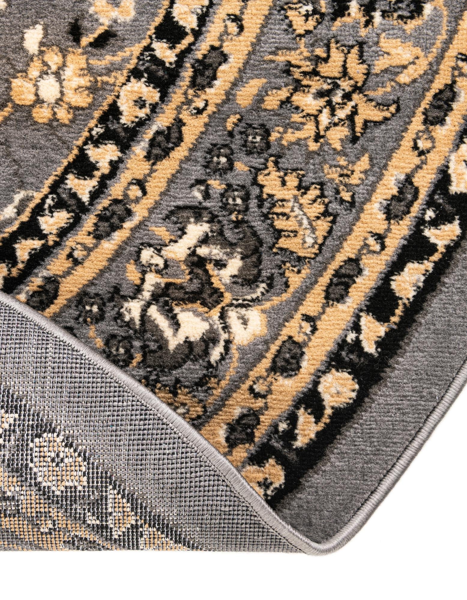 Isfahan Elegance Collection Area Rug - Naghsh-e Jahan (Gray)