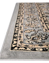 Isfahan Elegance Collection Area Rug - Naghsh-e Jahan (Gray) Rectangle Gray  lifestyle 7