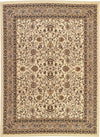 Isfahan Elegance Collection Area Rug - Naghsh-e Jahan (Ivory) Rectangle Ivory Main