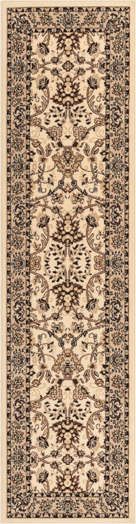 Isfahan Elegance Collection Area Rug - Naghsh-e Jahan (Ivory)