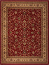 Isfahan Elegance Collection Area Rug - Naghsh-e Jahan (Burgundy)